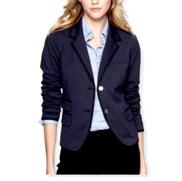 Gap The Academy Blazer Navy Size 8 - Picture 1 of 8